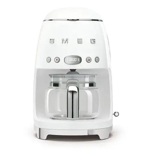 Cafetiera Smeg DCF02WHEU, 1050 W, 1,4 L, 10 cesti (Alb)