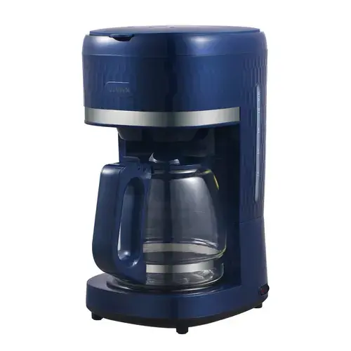 Cafetiera VIVAX CM-100812B Vintage, 1080W, 1.5 L, Mentinere temperatura, Filtru detasabil (Albastru)