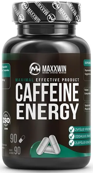 Caffeine Energy, 100 mg, 90 capsule, Maxxwin