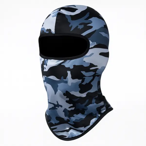 Cagula Camuflaj FIXATO, Unisex, Protectie UV, Material elastic, respirabil, Marime universala, Shadow Grey