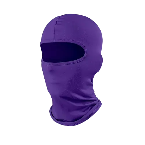 Cagula Moto FIXATO, Unisex, Protectie UV, Material elastic, respirabil, Marime universala, Mov
