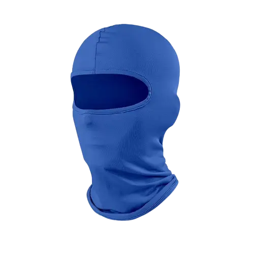 Cagula Moto FIXATO, Unisex, Protectie UV, Material elastic, respirabil, Marime universala, Albastra
