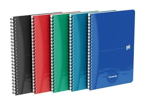 Caiet A4 90 file spira dictando Oceanis Oxford diverse culori Caiet A4 90 file spira dictando Oceanis Oxford diverse culori