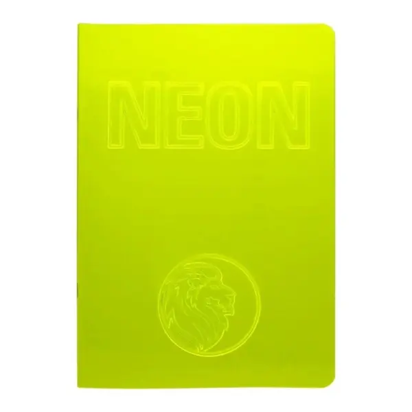 Caiet A4 Dictando, 42 File, 80 g, Coperta Neon PP, Varianta 3