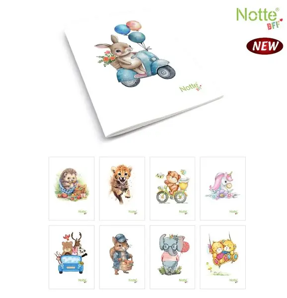 Caiet A5 60 file capsat BFF Notte diverse modele Caiet A5 60 file capsat BFF Notte diverse modele dictando
