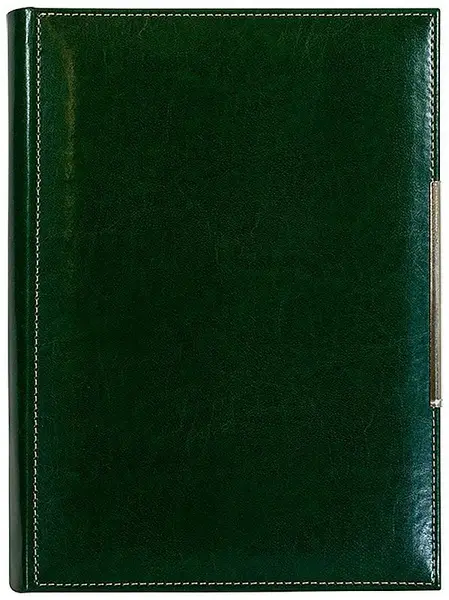 Caiet-agenda din piele Lemax Novaskin - A5, Verde, Standart