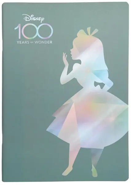 Caiet Cool Pack Oral - Disney 100, Alice, A4, rânduri largi, 60 foi