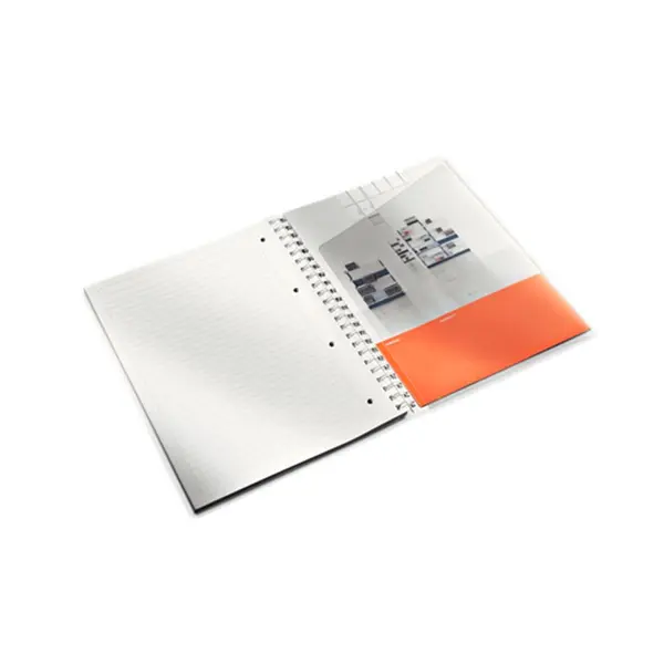 Caiet cu spira A5, Leitz WOW, coperta plastic, dictando
