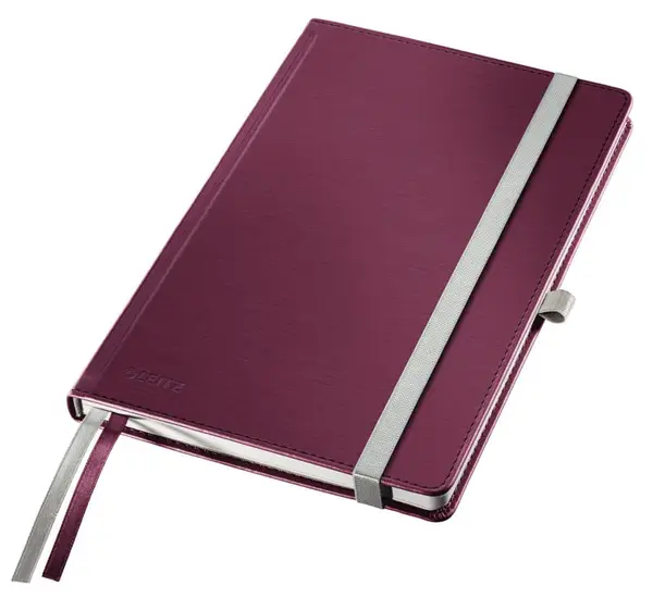 Caiet de birou Leitz Style A5 80 file matematica Caiet de birou Leitz Style A5 80 file matematica grena