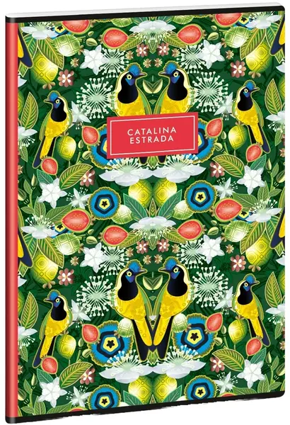 Caiet de elev Ars Una Catalina Estrada - Carriqui, A4, cu 2 margini, 40 de foi