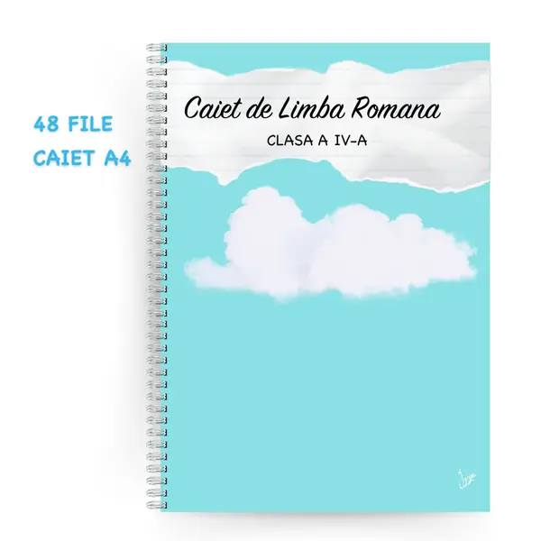 Caiet de Romana clasa a IV-a