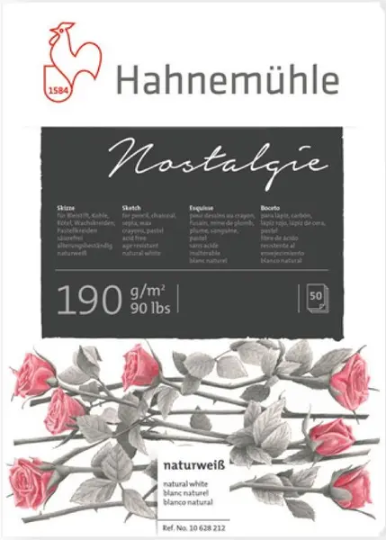 Caiet de schițe Hahnemuhle - Nostalgie, A5, 50 foi