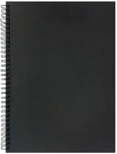 Caiet de schițe Winsor & Newton Black Paper - A3, 40 de foi