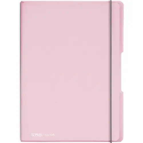 Caiet Herlitz MyBook Flex, A 4, 2x40file, dictando si matematica, coperta PP