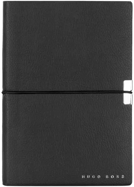 Caiet Hugo Boss Elegance Storyline - A5, cu linii, negru