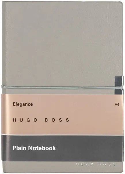 Caiet Hugo Boss Elegance Storyline - A6, cu foi albe, gri