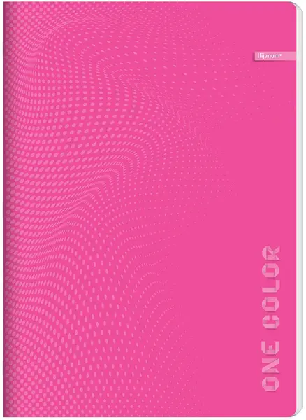 Caiet Ilijanum One Color - A4, 52 coli , rânduri largi, sortiment