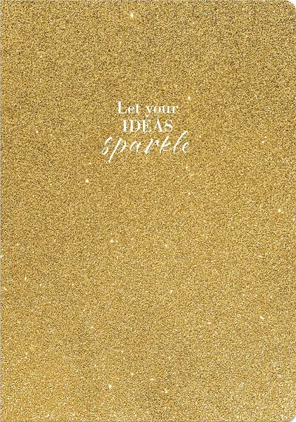 Caiet Lastva Sparkle - A5, 52 foi, linii largi, sortiment