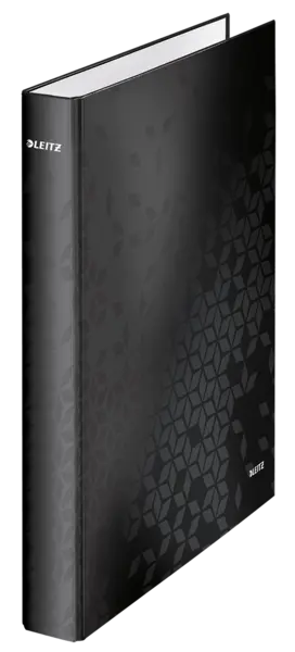 Caiet mecanic Leitz Wow A4 mecanism 4DR laminat Caiet mecanic Leitz Wow A4 mecanism 4DR laminat negru