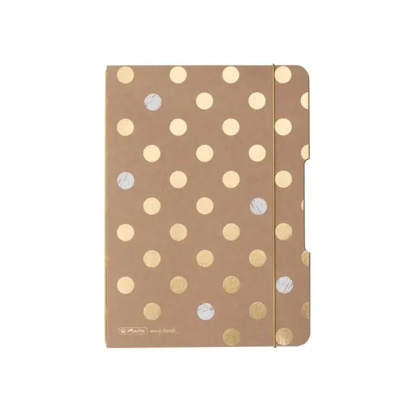 Caiet My.Book Flex A5, 40file, Herlitz Pure Glam, dictando