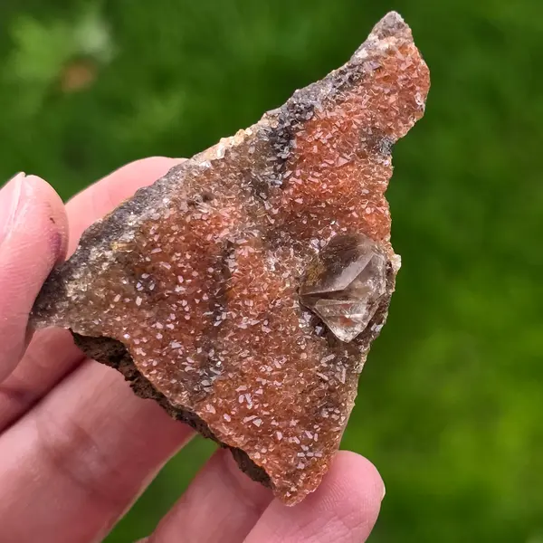 Calcit roz Diamond – specimen mineral din Mexic | Model 9