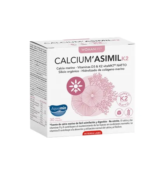 CALCIUM ASIMIL K2, 30 PLICULETE 100 G DIETETICOS