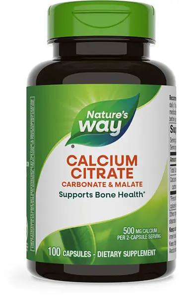 Calcium Citrate, 100 capsule, Nature's Way