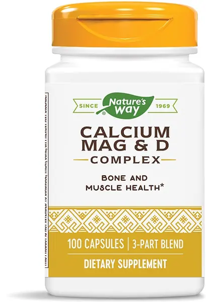 Calcium Mag & D Complex, 100 capsule, Nature's Way