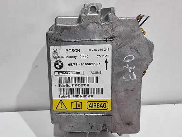 Calculator airbag 9165623 BMW X6 (2008-2014) [E71, E72]