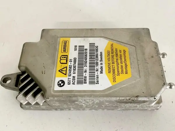 Calculator airbag 9240582 BMW Seria 5 (2010-2017) [F10]