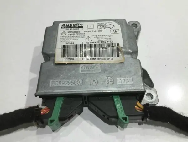 Calculator airbag 9665396680 Citroen C4 Picasso (2006-2010)