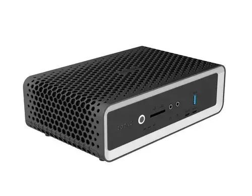 Calculator Barebone Zotac ZBOX CI622 Nano (Procesor Intel Core i3-10110U (2 core, 2.1GHz up to 4.1GHz, 4Mb), No RAM, No HDD, Intel UHD Graphics, No OS)