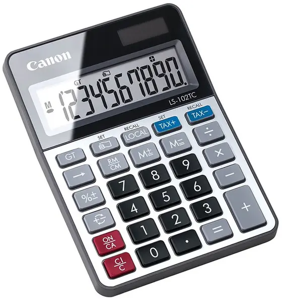 Calculator Canon - LS-102TC, 10 cifre, gri