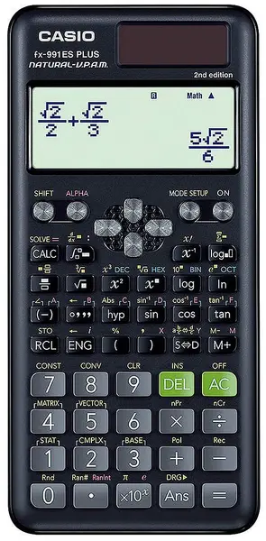 Calculator Casio FX-991ESPLUS stiintific 10+2 cifre, 162х80х11.1 mm