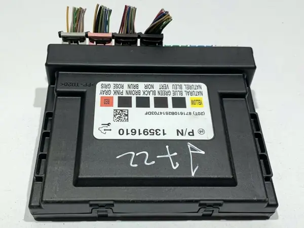 Calculator confort 13591610 Opel Astra J facelift (2012-2015) 1.6 cdti B16DTL