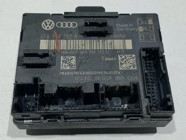 Calculator confort fata 4F0959792R Audi A6 facelift (2008-2011) [4f, C6]
