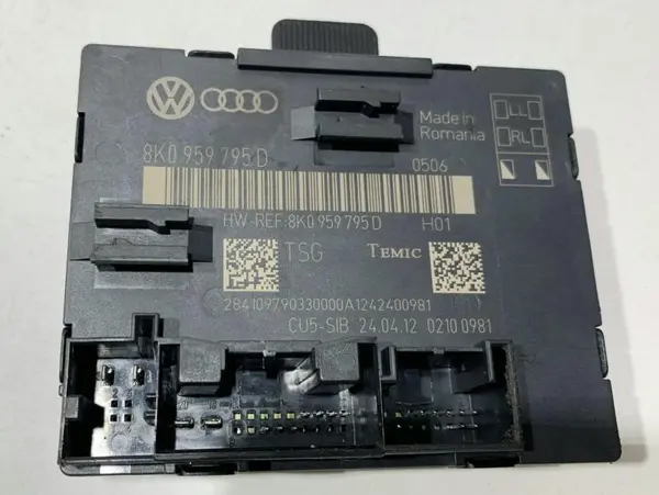 Calculator confort stanga / dreapta spate 8K0959795D Audi A5 facelift (2012-2016) [8T3]