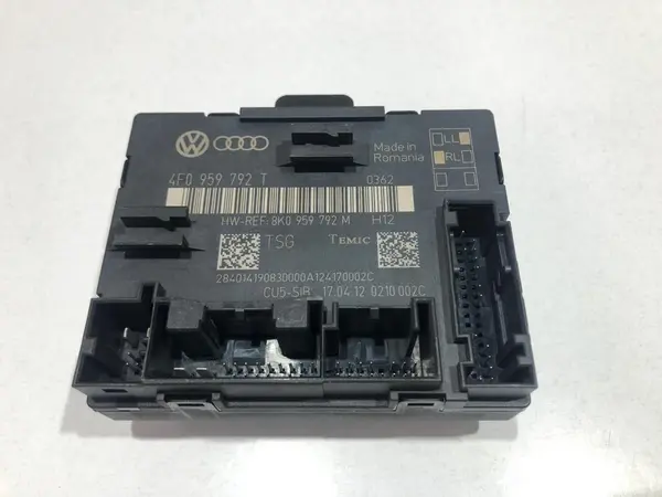 Calculator confort stanga fata 4f0959792t Audi A6 Allroad (2006-2011) [4FH, C6]
