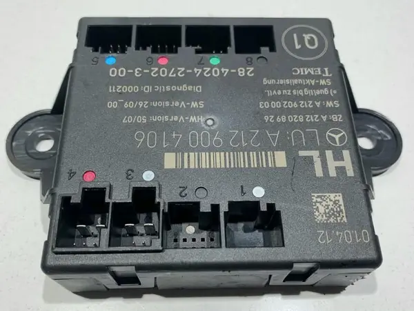 Calculator confort stanga spate A2129004106 Mercedes C-Class (2007-2010) [W204]