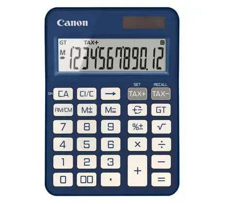 Calculator de birou Canon KS-125KB-BL (Albastru)