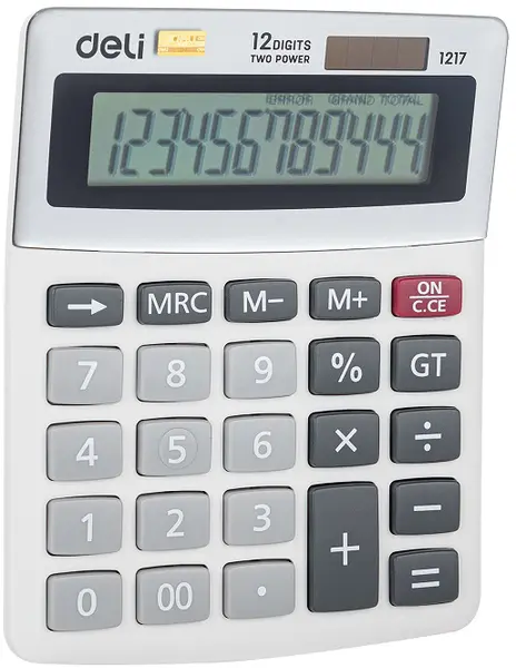Calculator Deli Easy - E1217, 12 dgt, alb