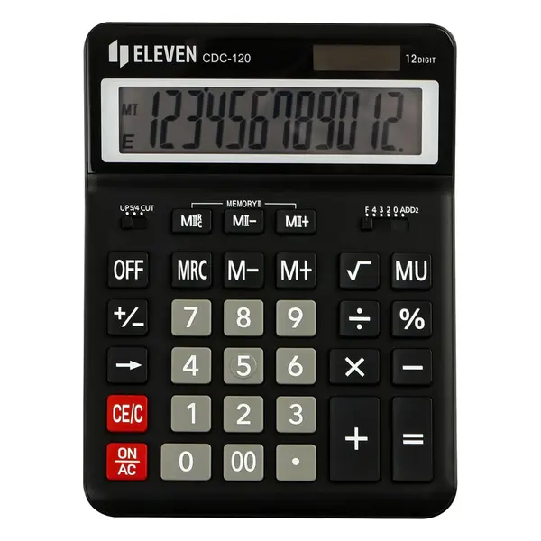 Calculator Eleven - CDC120BK, negru
