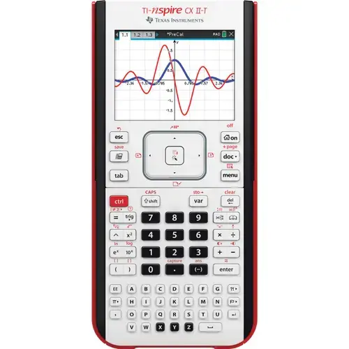 Calculator grafic avansat Texas Instruments TI-Nspire CX II-T, afisaj color