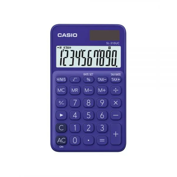 Calculator portabil 10 digits Casio SL-310UC violet