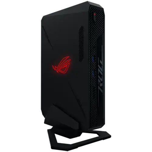 Calculator Sistem Mini PC Gaming ASUS ROG NUC RNUC14SRKU9189A2I, Procesor Intel® Core™ Ultra 9 185H, 16 cores, pana la 5.1 GHz, 24MB, 32GB DDR5, 1TB SSD, NVIDIA GeForce RTX 4070, Windows 11 Home (Negru)