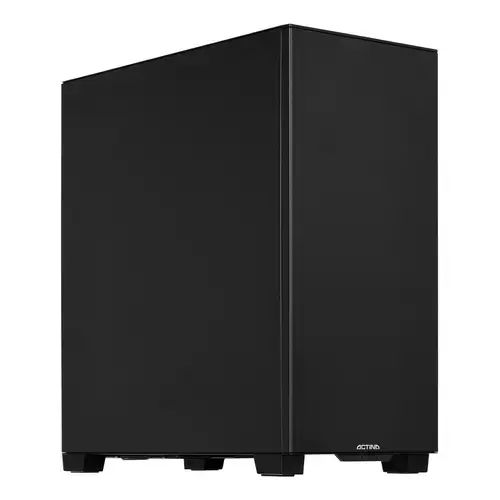 Calculator Sistem PC Gaming Actina KOMACNGIP0460 Midi Tower, Procesor AMD Ryzen™ 5 8400F, 6 cores, 4.2GHz, up to 4.7GHz, 16MB, 32GB DDR5, 1TB SSD, NVIDIA GeForce RTX 5060 8GB GDDR7, Wi-Fi, Bluetooth, No OS (Negru)