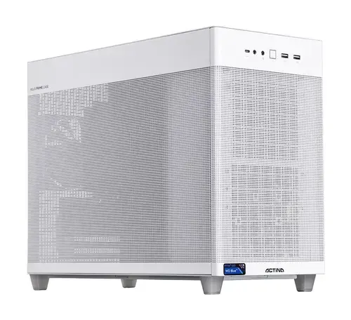 Calculator Sistem PC Gaming Actina KOMACNGIP0518 Mini Tower by ASUS, Procesor AMD Ryzen™ 7 8700F, 8 cores, 4.1GHz, 16MB, 1TB SSD, Wi-Fi, Bluetooth, NVIDIA GeForce RTX 5060 Ti 16GB GDDR7, No OS (Alb)
