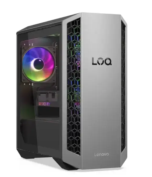 Calculator Sistem PC Lenovo Gaming LOQ 26ADR10, Ryzen 7 8745HX 3.6GHz, 16GB RAM DDR5, 1TB SSD, RX 9070 XT 16GB, no OS