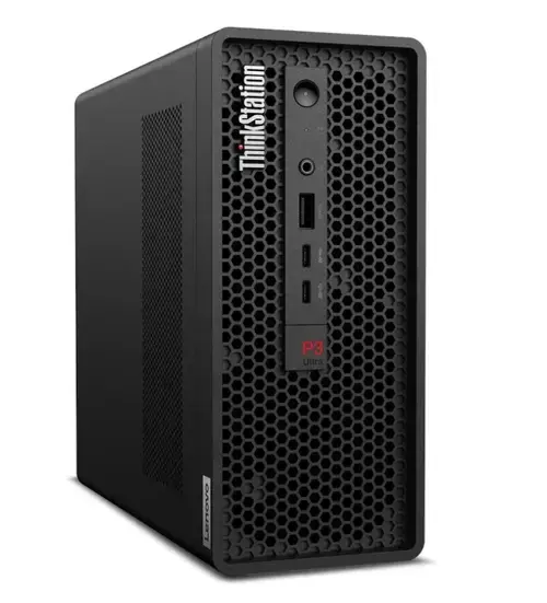 Calculator Sistem PC Lenovo ThinkStation P3 Ultra SFF Gen 2, Procesor Intel® Core™ Ultra 9 285 2.5GHz Arrow Lake, 64GB RAM, 1TB SSD, RTX 4000 Ada @20GB, Windows 11 Pro