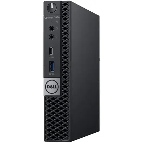 Calculator Sistem PC Refurbished DELL OptiPlex 7060 Mini PC, Intel Core i5-8500T 2.10 - 3.50GHz, 8GB DDR4, 256GB SSD